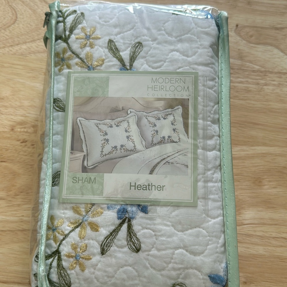 Modern heirloom collection sham color, Heather